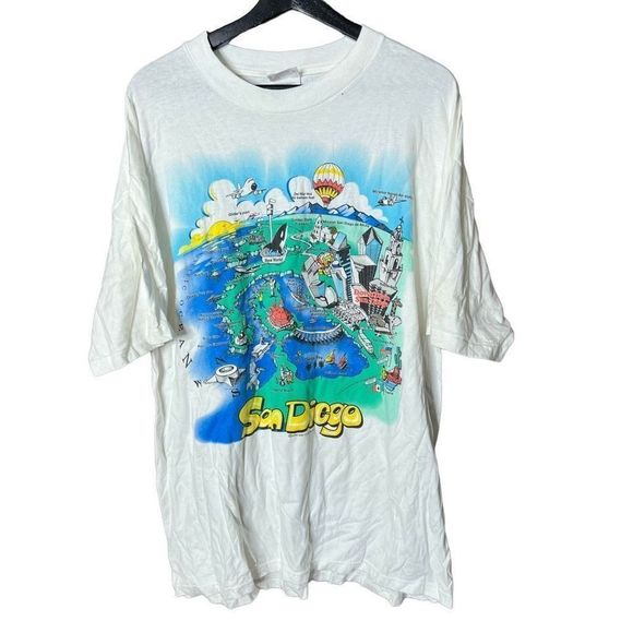 VTG 1994 San Diego T Shirt XL - Picture 2 of 5